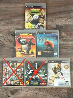 Hry na PS3 v hodnotě 2000 Kč