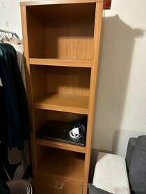 knihovna - (obývací stěna)