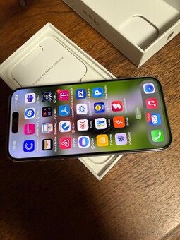 Prodám Apple iPhone 15 PRO 256 GB White Titanum