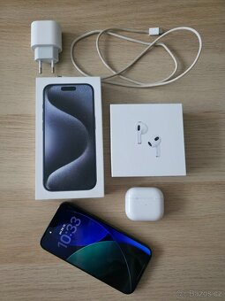 Iphone 15 Pro - 128 Gb + Airpods 3. generace 2021
