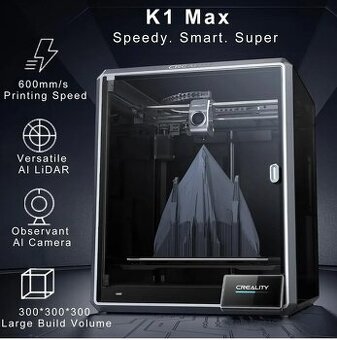 Creality K1 Max – AI High-Speed 3D tiskárna