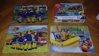 Puzzle 3x35, Fireman Sam, od 3 let.