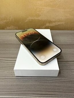 Apple iPhone 14 Pro 256GB zlatá, Top stav, baterie 100%