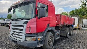 třístranný sklápěcí SCANIA R 420 r.2009, EURO 5,MANUÁL