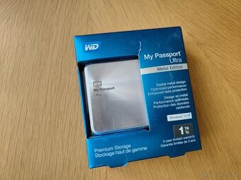 Externí HDD 1TB 2.5" - WD My Passport Ultra