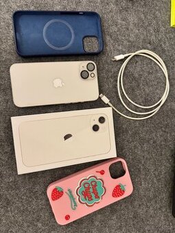 iPhone 13 128 GB, bílý, ve stavu A+