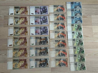 Slovenské bankovky/koruny pred eurom