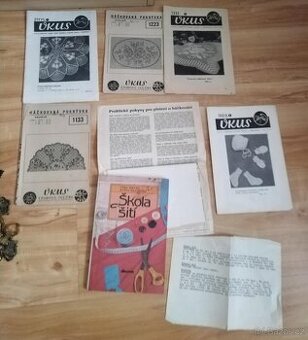 Vzory a návody na háčkování deček atd.