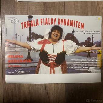 Filmové plakáty – Trhala fialky dynamitem (1992) – SET 2 ks