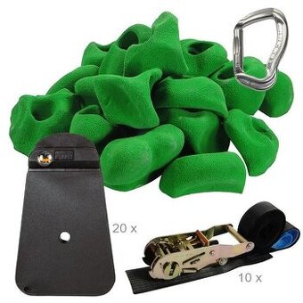 Sada lezeckých chytů na strom TREE-MONKEY SET BASIC