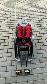 Dětská sedačka na kolo, + dva držáky, na dvě kola