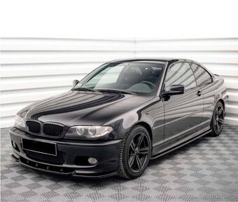 Lipo Spoiler pod nárazník na BMW E46 M packet nárazníky
