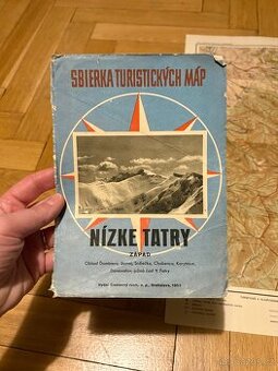 Nízké tatry - staré turistické mapy