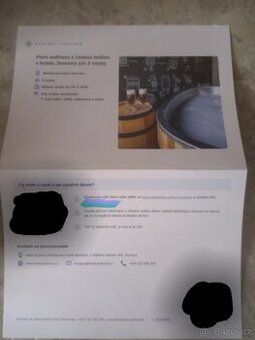 Voucher- pivní wellness,  Jesenice , pro 2 osoby