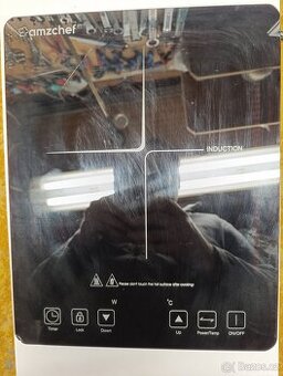 indukční varná deska 2 kw AMZCHEF CB16-BK černá