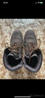 Zimní boty Frank Nubuck DK. Brown