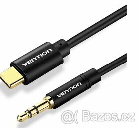 Audio kabel Vention USB-C to 3.5mm Male 1.5m