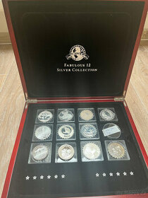 Sada stříbrných (999/1000) mincí "Fabulous 12" 2009 - 1