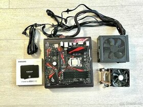 Základ herního PC i5-7600K (MB,CPU,chladič,zdroj,SSD,Win)