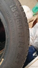 Prodám 4 ks letní  pneu Barum Brilantis 2 185/60 R14