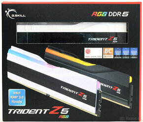 G.Skill Trident Z5 RGB 48GB DDR5 7200 CL36, bílé - Nové