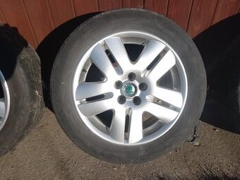 Alu kola R16, 205/55, 5x100, škoda octavia 1