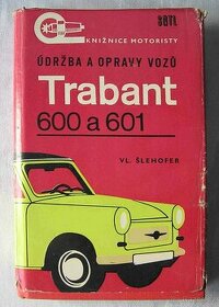 TRABANT knihy údržba, opravy - 1