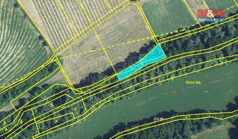Prodej pole, 1260 m², Klentnice