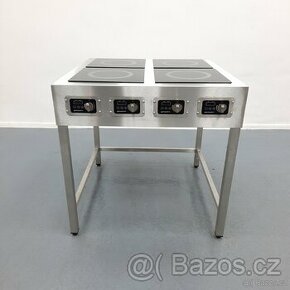 Indukční sporák 90x90x90 cm - 14KW