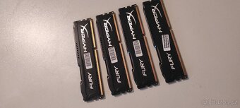 Paměti Kingston Fury Hyper X 4x8GB (32) DDR3