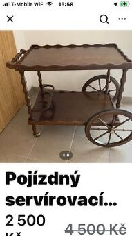 Servírovací stolek