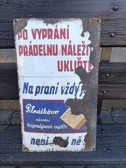 Smaltovaná cedule