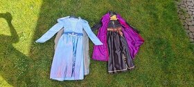 Šaty Anna,Elsa Ledove království II vel 140 - 1