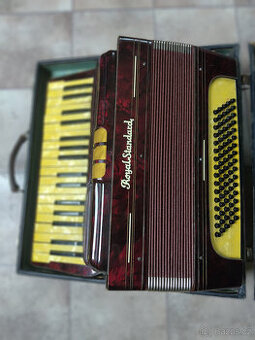 Harmonika akordeon Royal Standard s kufrem - 1