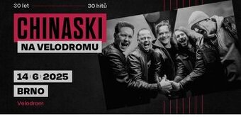 Chinaski Brno 14.6. Velká sleva