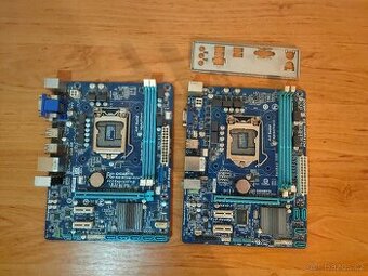 Gigabyte LGA1155, pro 2 a 3 generaci, i3, i5, i7,cena za obě
