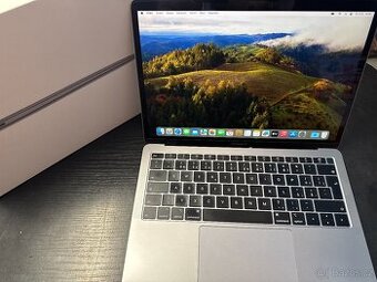 Macbook Air 13" 2019 Space Gray, komplet, CZ distribuce