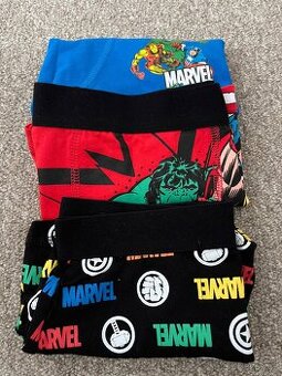 Trenýrky Marvel 3ks  vel.134