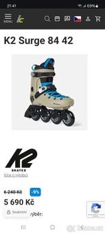K2 Surge 84 42