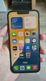 Apple iPhone 13 128GB Blue,skvělý stav,baterie90%,zár.12mes