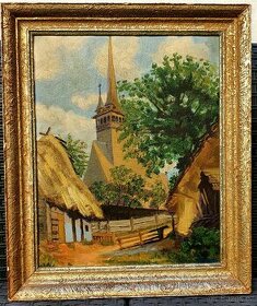 Obraz "Starý kostelíček" - SLEVA