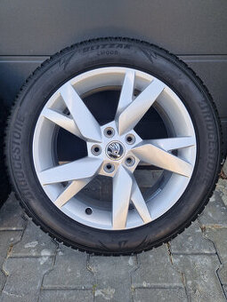 5x112 r17 kola skoda octavia IV 4 disky alu 205 55 17 škoda