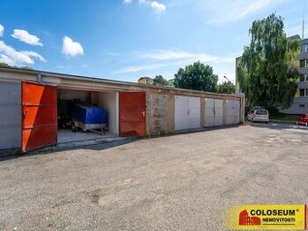 Vyškov-Předměstí - garáž, 18 m2, zděná, plechová vrata – gar