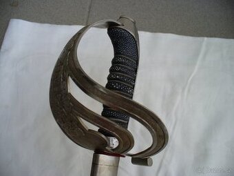 Vzacna CSR-Cetnicka savle po r.1918 s litym kosem-Hojtas.