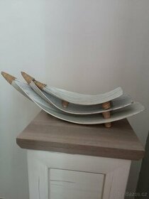 Sada misek z kokosoveho listu