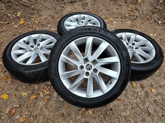 Zimní sada originálních Alu disků Škoda STRATOS –7Jx17“