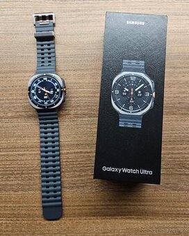 Samsung Galaxy Watch Ultra 47 mm LTE - Stříbrný titan