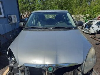 nd ze škoda fabia 2, 1.2.HTP 44kW, stříbrná