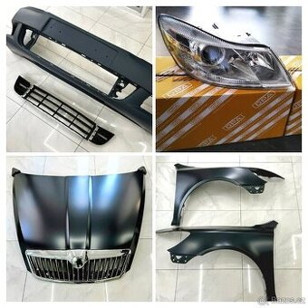 PŘEDEK - ŠKODA OCTAVIA 2 PŘED I PO FACELIFT  / ZASÍLÁME