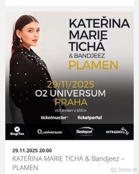 KATEŘINA MARIE TICHÁ /Praha O2 Universum 29.11.2025.